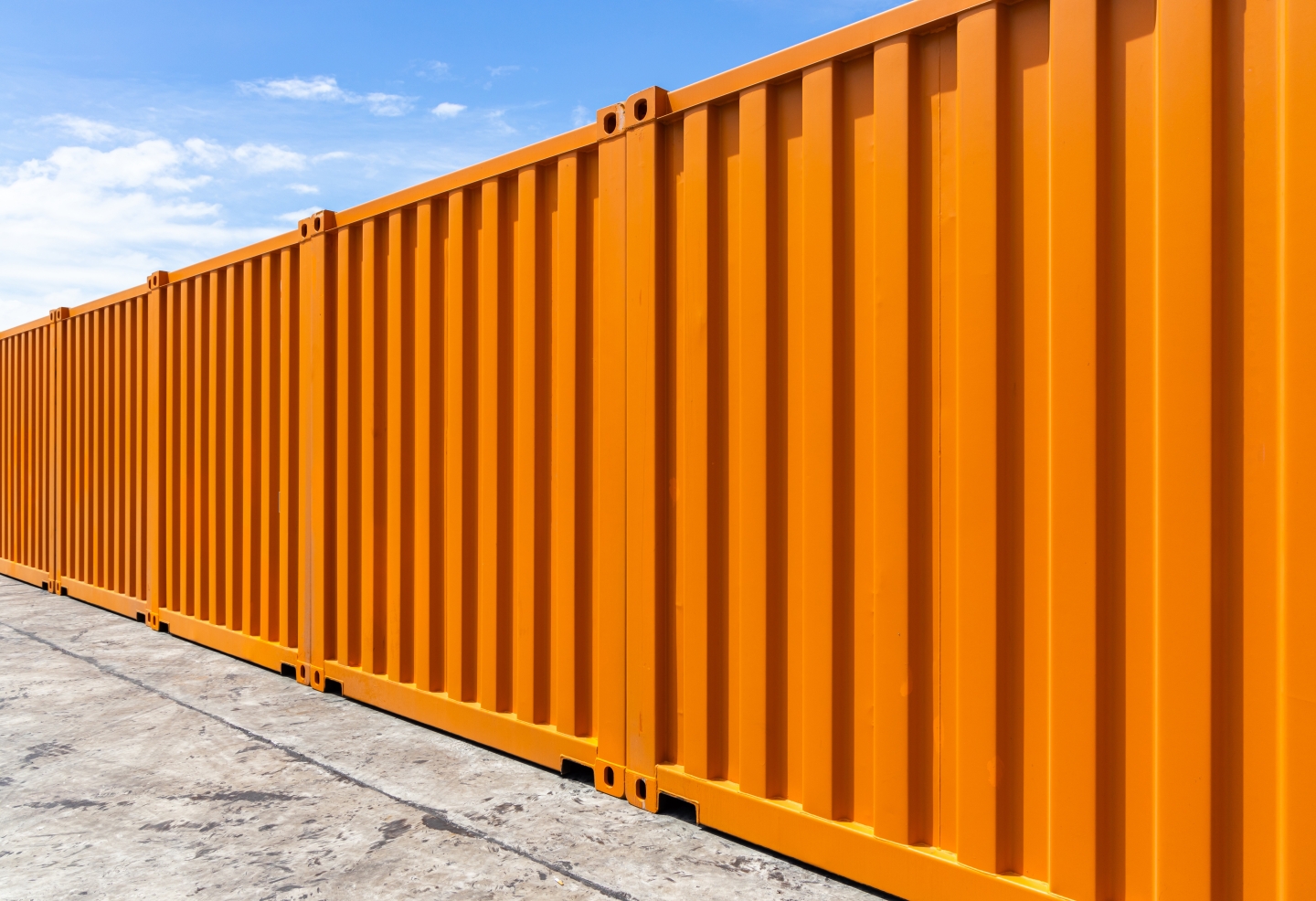 Imagem do serviço Containers para obras